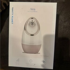 Aira Ionic Facial Steamer - Rose Gold